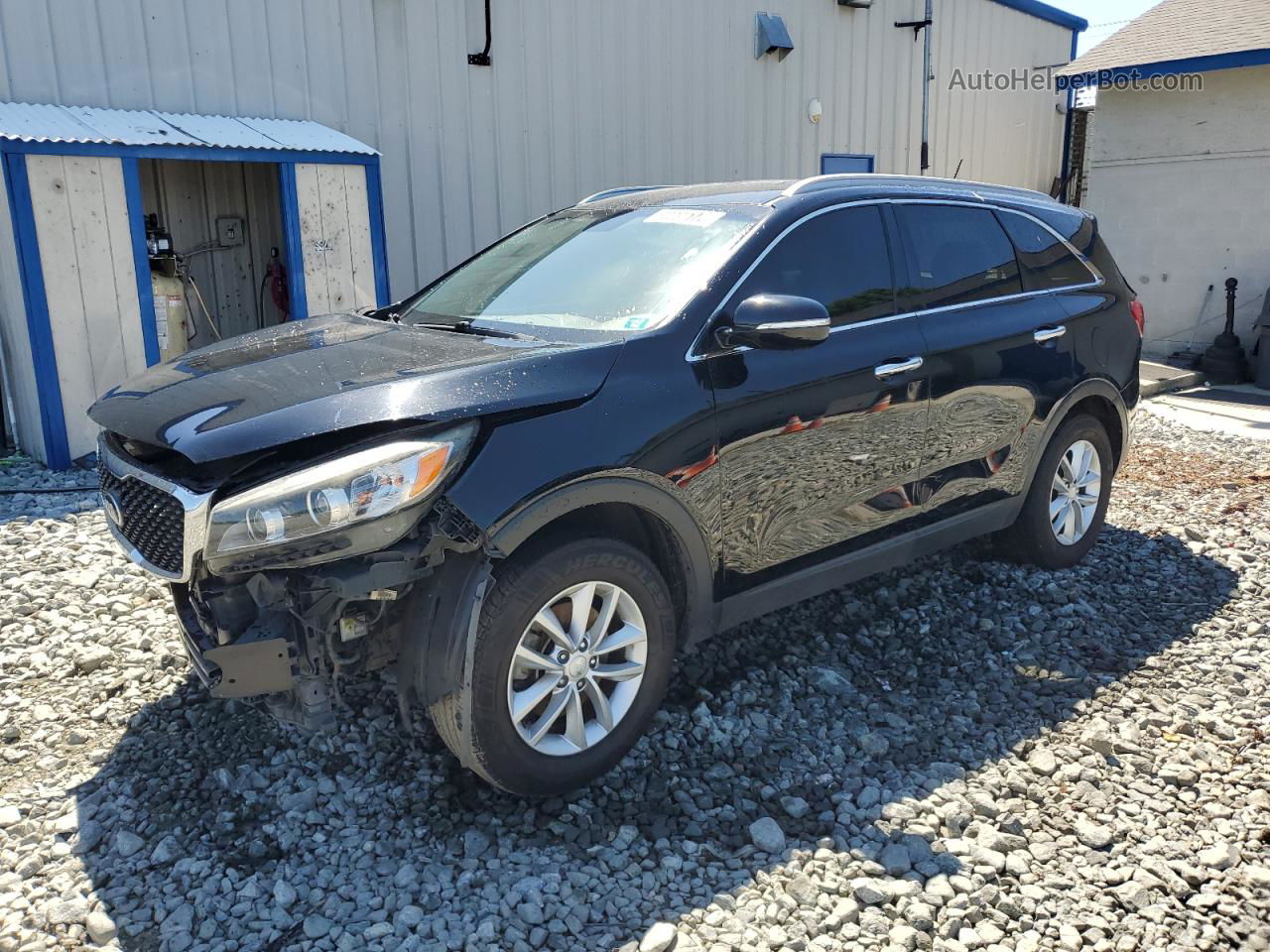 2017 Kia Sorento Lx Black vin: 5XYPG4A3XHG270921