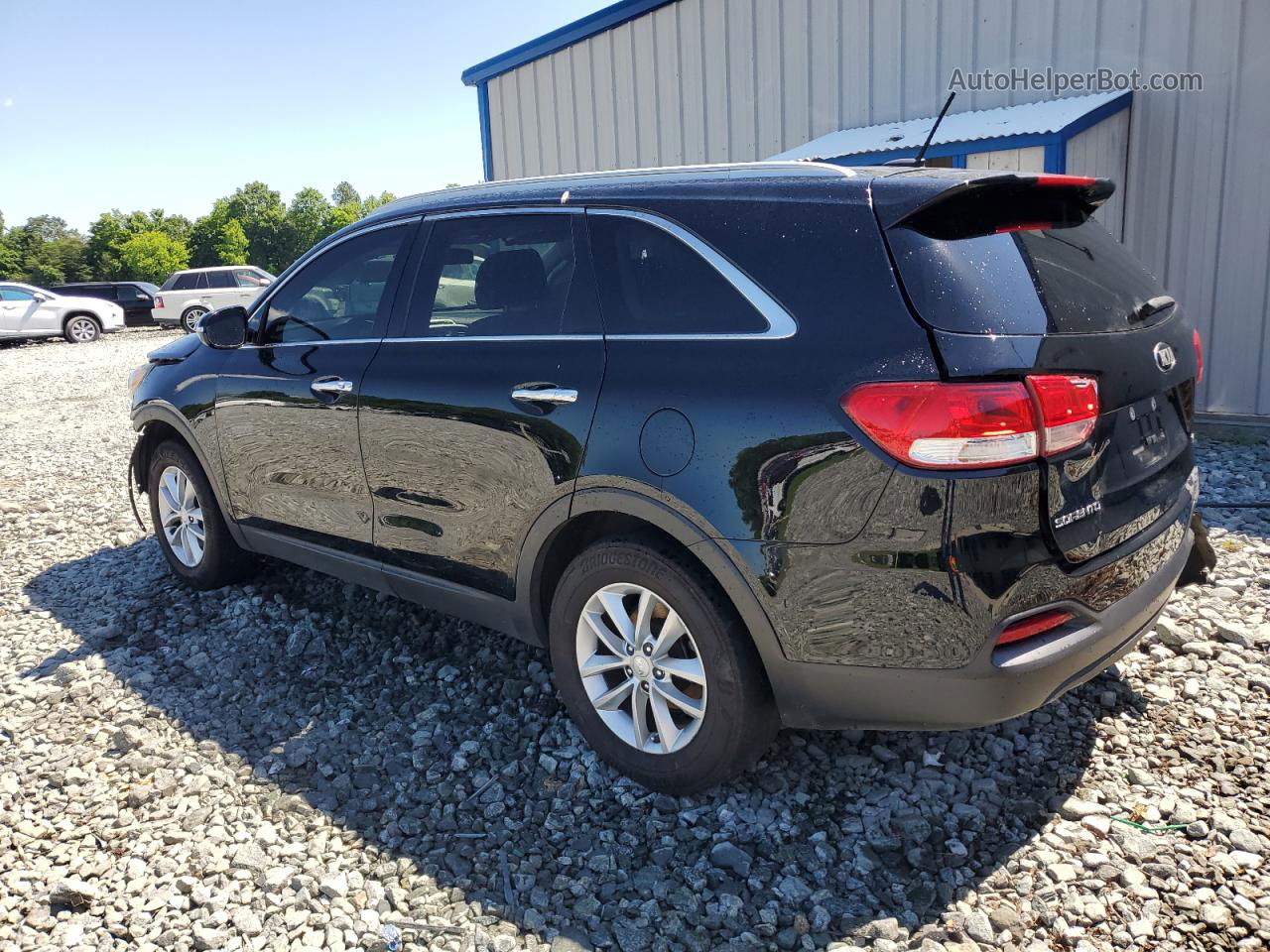 2017 Kia Sorento Lx Black vin: 5XYPG4A3XHG270921