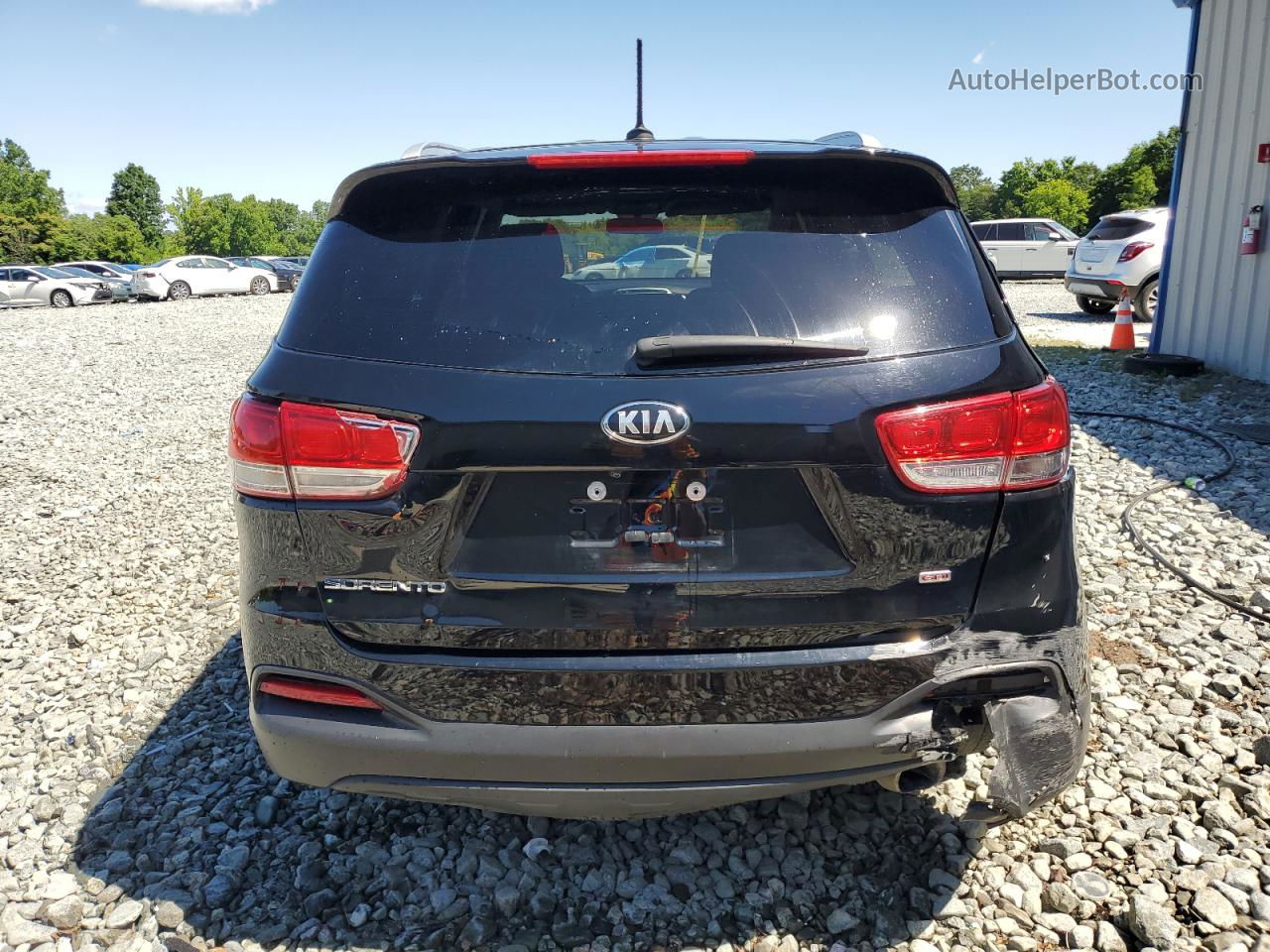 2017 Kia Sorento Lx Black vin: 5XYPG4A3XHG270921