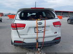 2017 Kia Sorento 2.4l Lx White vin: 5XYPG4A3XHG284088