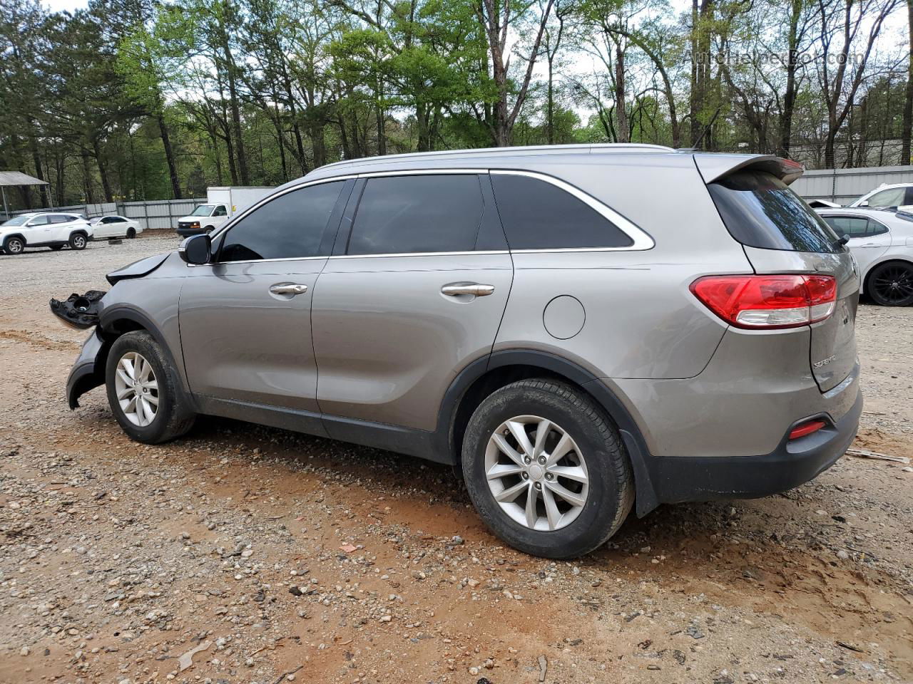 2017 Kia Sorento Lx Gray vin: 5XYPG4A3XHG328901