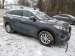 2018 Kia Sorento Lx Gray vin: 5XYPG4A3XJG349897