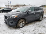 2018 Kia Sorento Lx Gray vin: 5XYPG4A3XJG349897