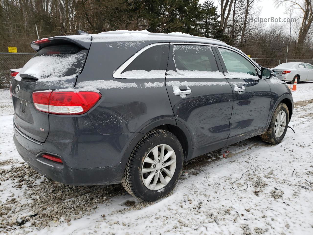 2018 Kia Sorento Lx Gray vin: 5XYPG4A3XJG349897