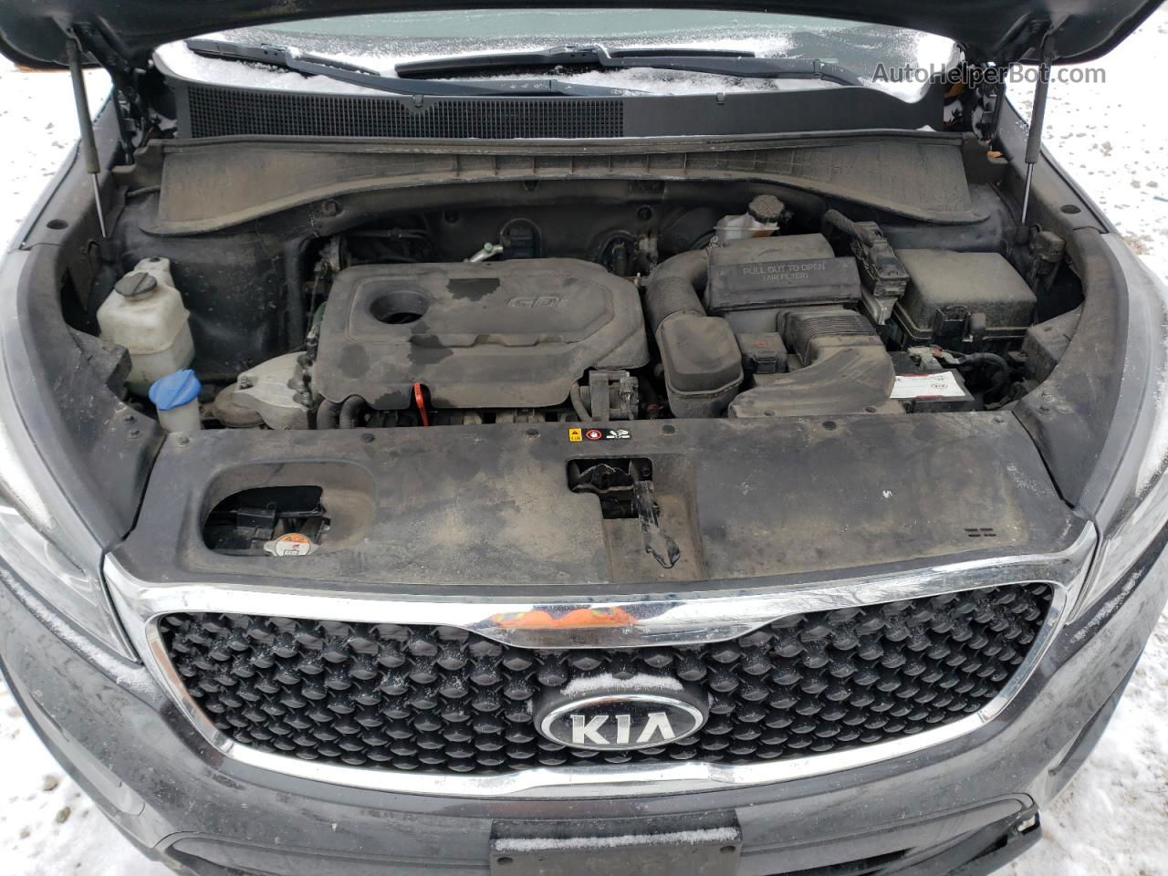 2018 Kia Sorento Lx Gray vin: 5XYPG4A3XJG349897