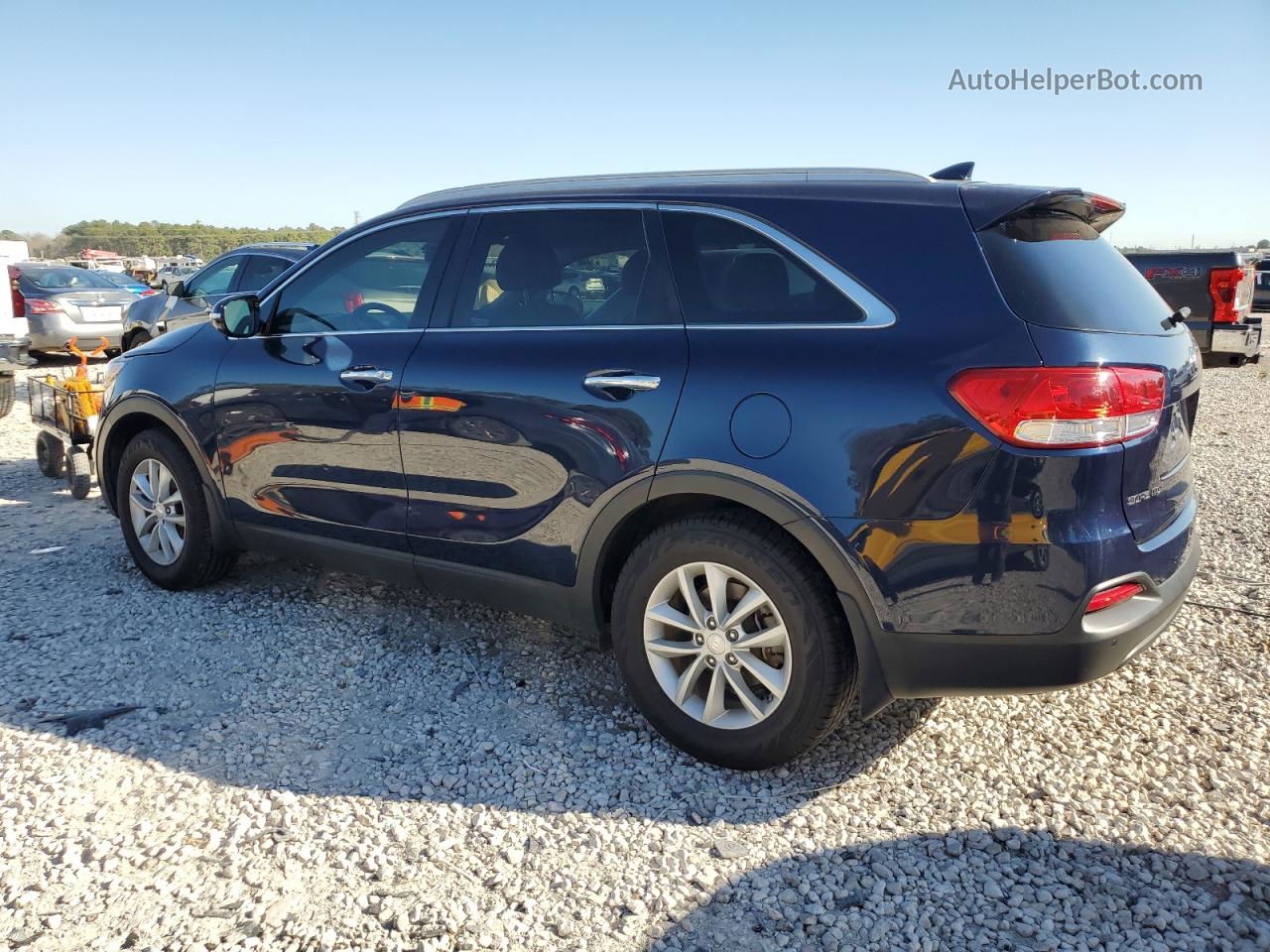 2018 Kia Sorento Lx Blue vin: 5XYPG4A3XJG387565