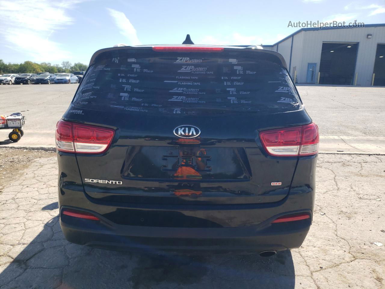 2018 Kia Sorento Lx Black vin: 5XYPG4A3XJG416885