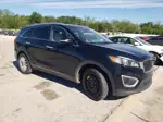 2018 Kia Sorento Lx Black vin: 5XYPG4A3XJG416885