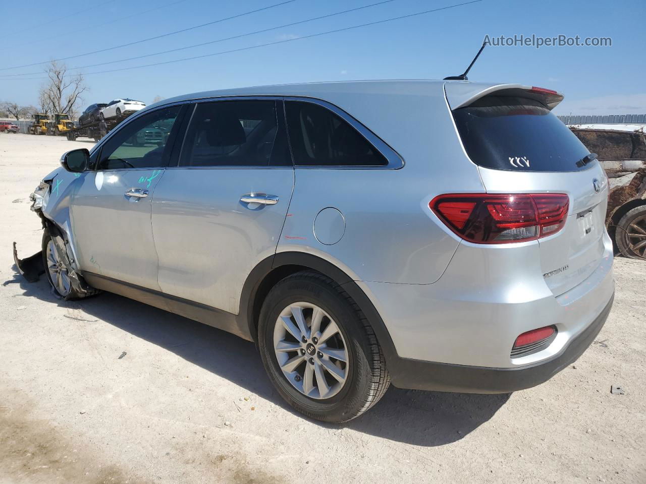 2020 Kia Sorento L Silver vin: 5XYPG4A3XLG623246