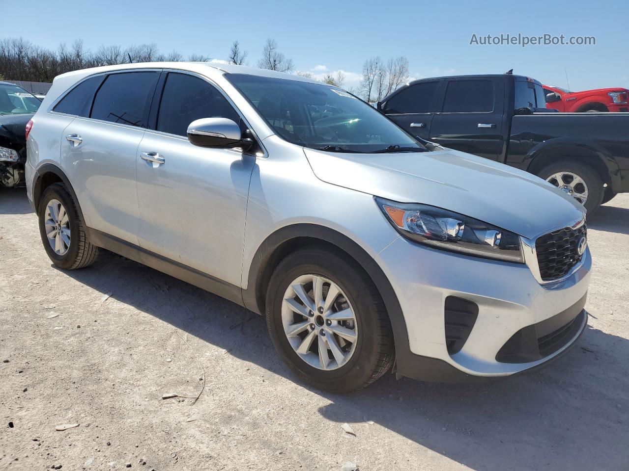 2020 Kia Sorento L Silver vin: 5XYPG4A3XLG623246