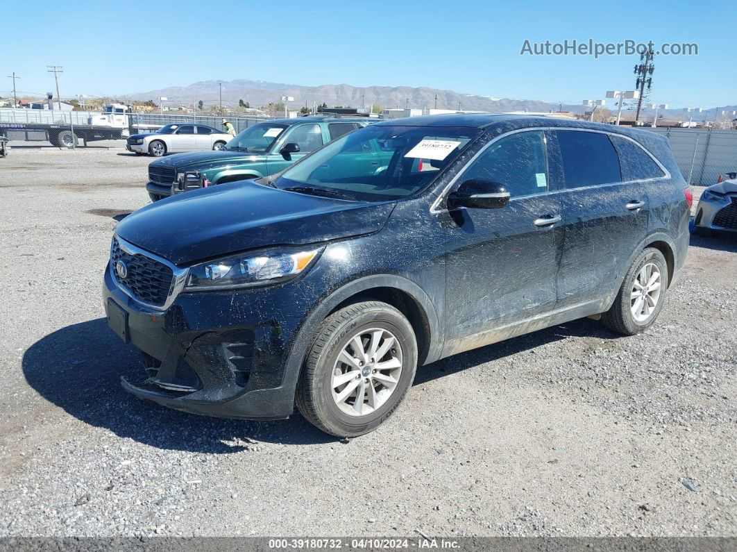 2020 Kia Sorento 2.4l L Black vin: 5XYPG4A3XLG632755