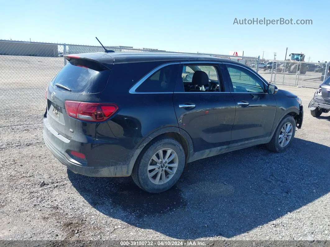 2020 Kia Sorento 2.4l L Black vin: 5XYPG4A3XLG632755