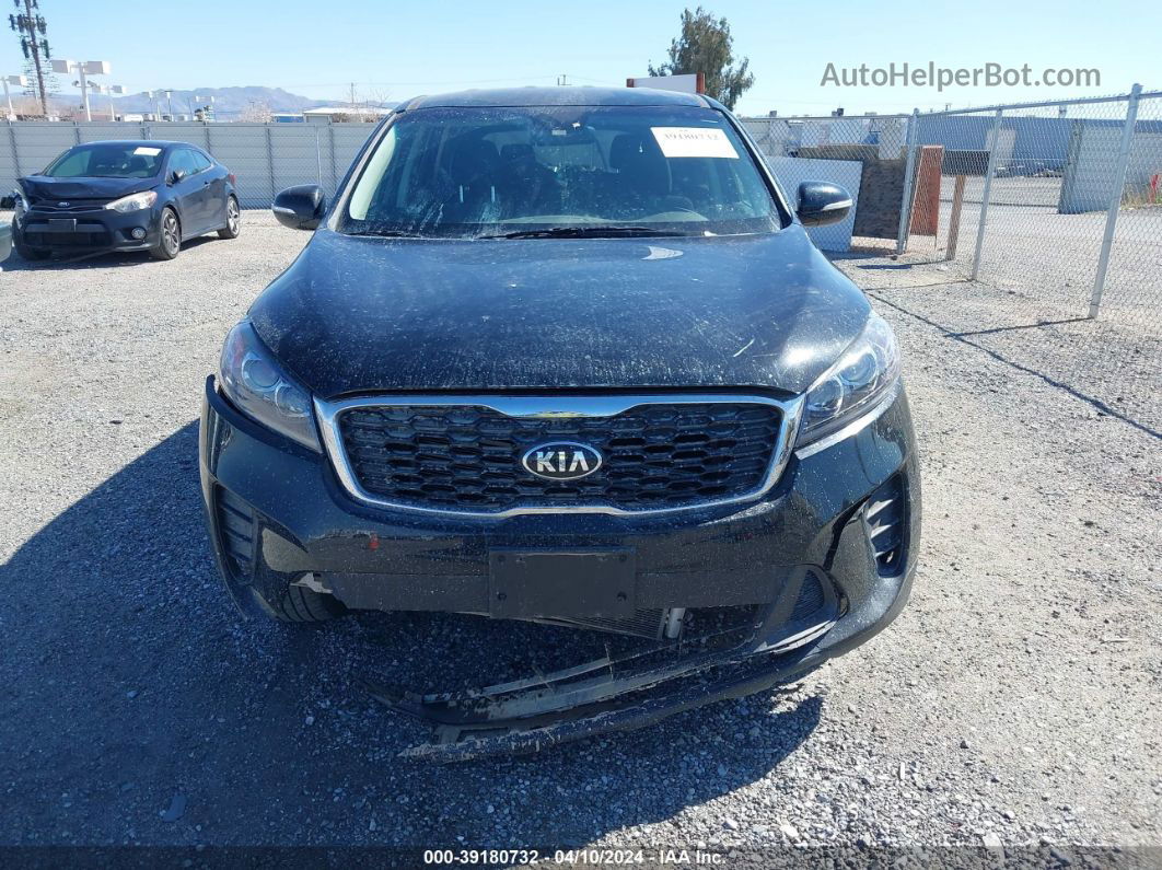 2020 Kia Sorento 2.4l L Black vin: 5XYPG4A3XLG632755