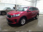 2020 Kia Sorento Lx Красный vin: 5XYPG4A3XLG676335