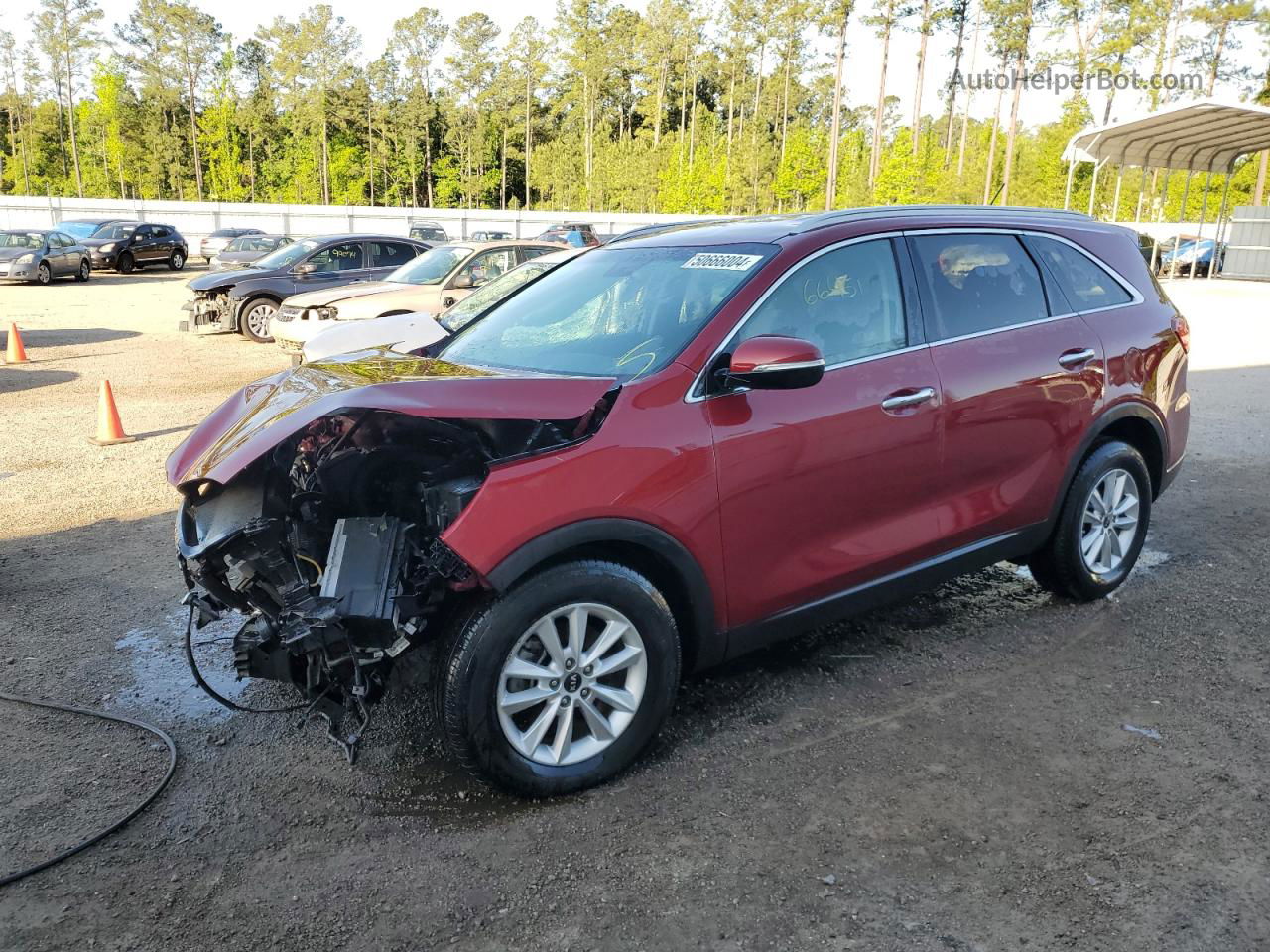 2020 Kia Sorento L Red vin: 5XYPG4A3XLG679042