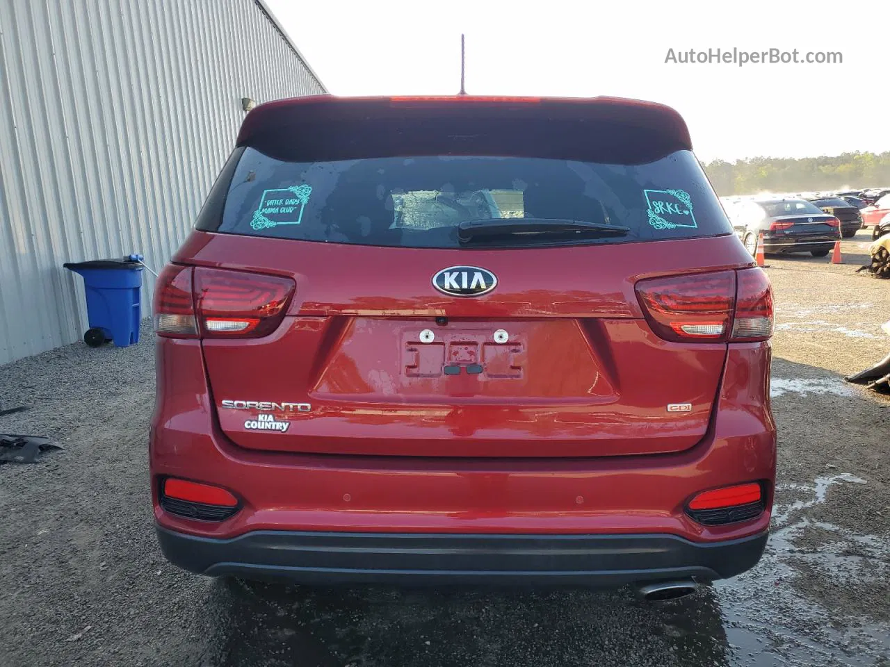 2020 Kia Sorento L Красный vin: 5XYPG4A3XLG679042