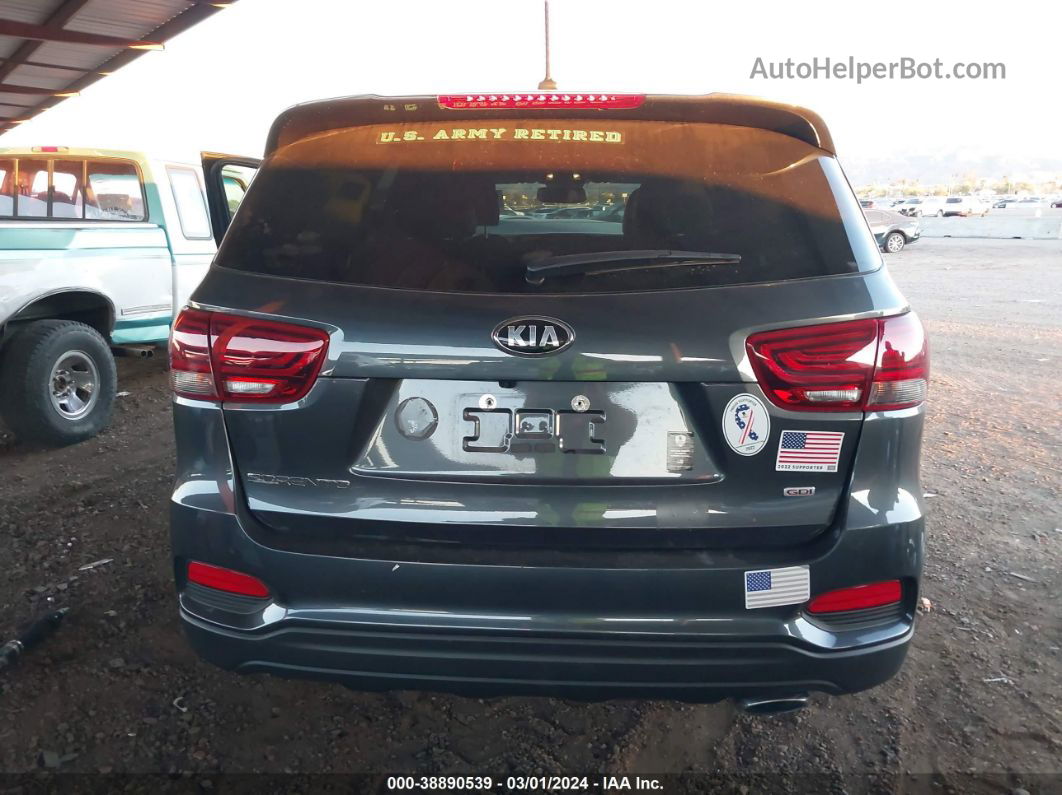 2020 Kia Sorento 2.4l Lx Gray vin: 5XYPG4A3XLG697976