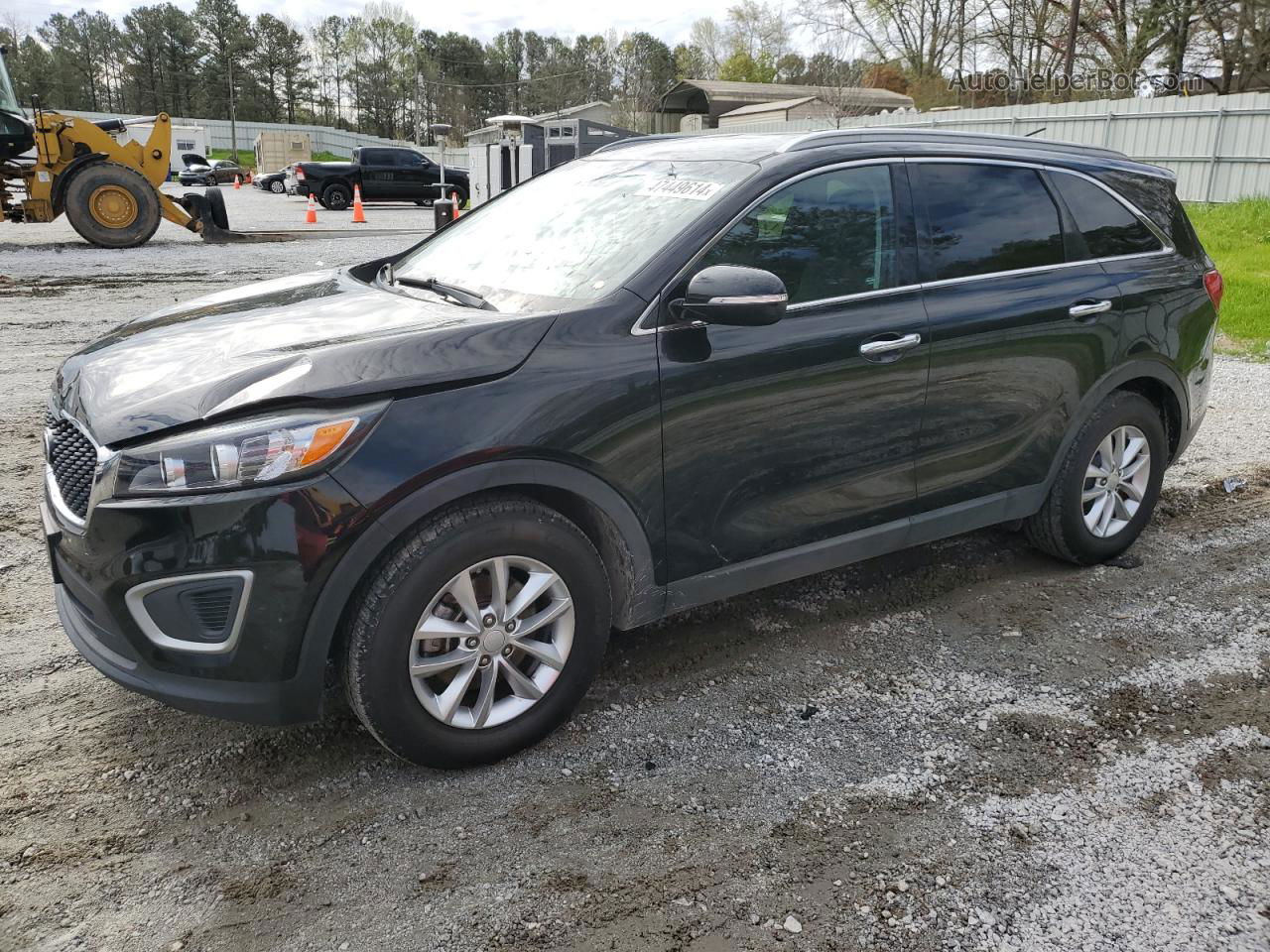 2017 Kia Sorento Lx Black vin: 5XYPG4A50HG209210