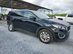 2017 Kia Sorento Lx Black vin: 5XYPG4A50HG254034