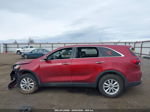 2020 Kia Sorento 3.3l Lx Бордовый vin: 5XYPG4A50LG627260