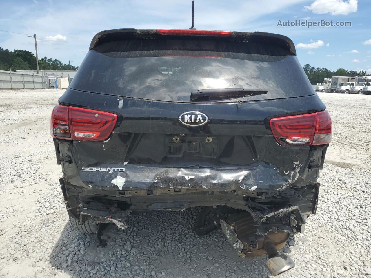 2020 Kia Sorento S Black vin: 5XYPG4A50LG668309