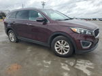 2017 Kia Sorento Lx Burgundy vin: 5XYPG4A51HG289357