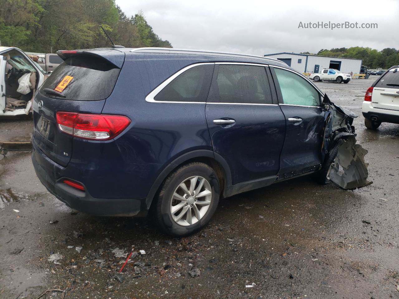 2018 Kia Sorento Lx Blue vin: 5XYPG4A51JG372700