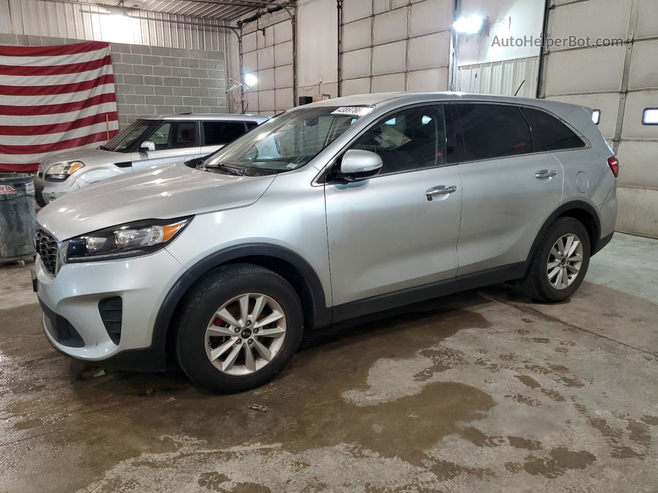 2020 Kia Sorento S Silver vin: 5XYPG4A51LG614369