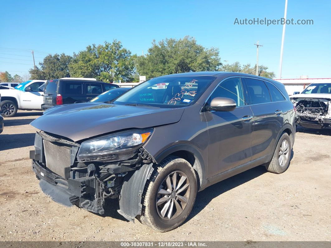 2020 Kia Sorento 3.3l Lx Brown vin: 5XYPG4A51LG622536