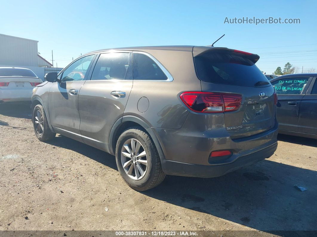 2020 Kia Sorento 3.3l Lx Brown vin: 5XYPG4A51LG622536