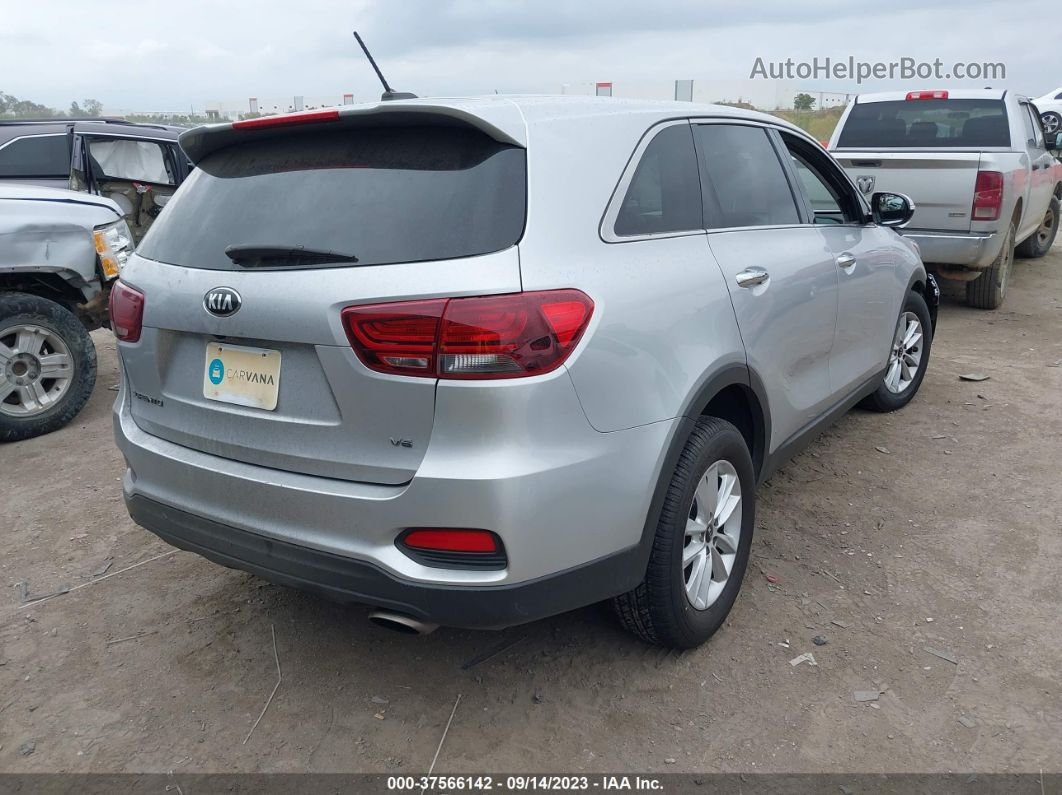 2020 Kia Sorento 3.3l Lx Silver vin: 5XYPG4A51LG633200