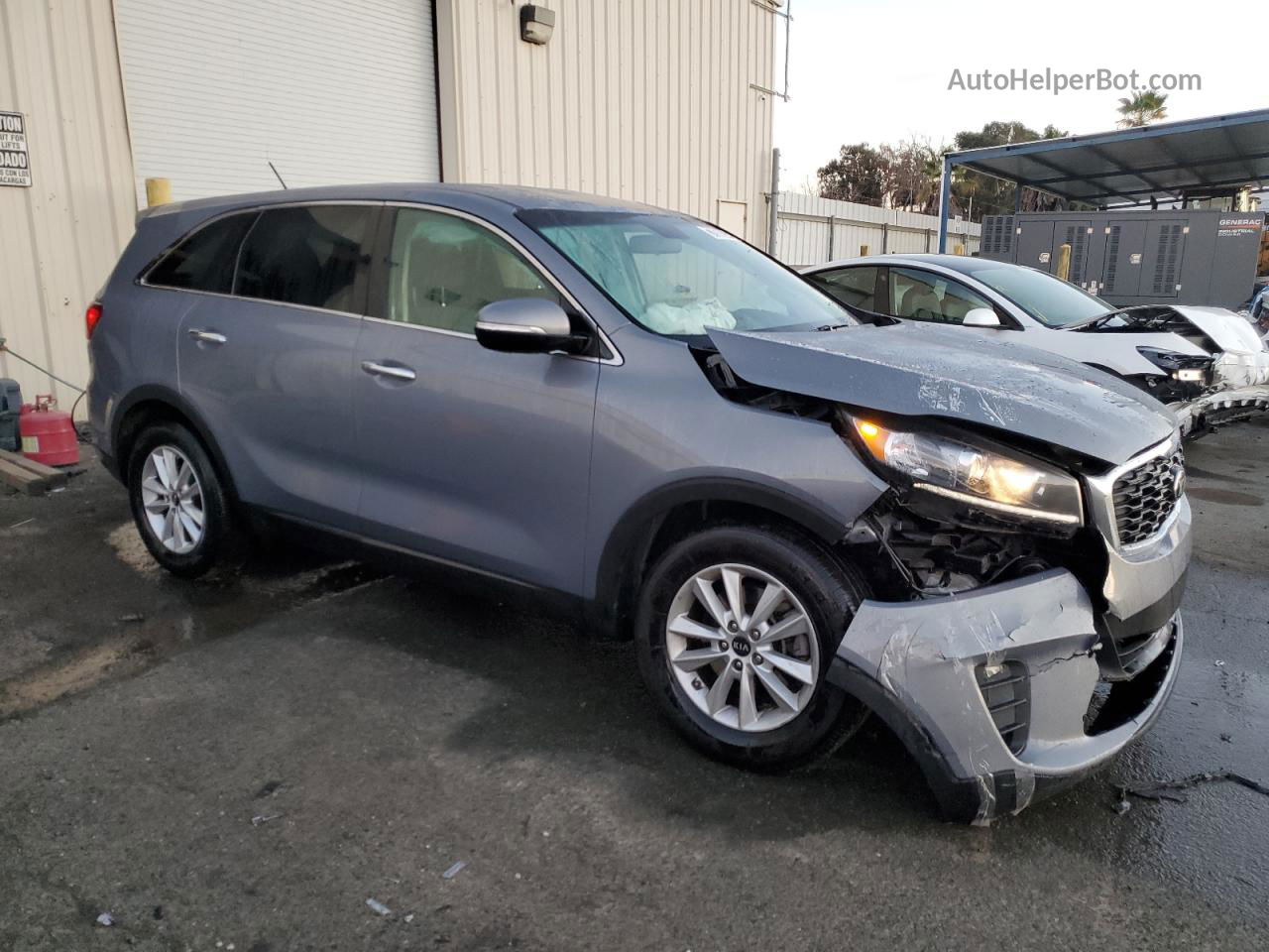 2020 Kia Sorento S Gray vin: 5XYPG4A51LG668433