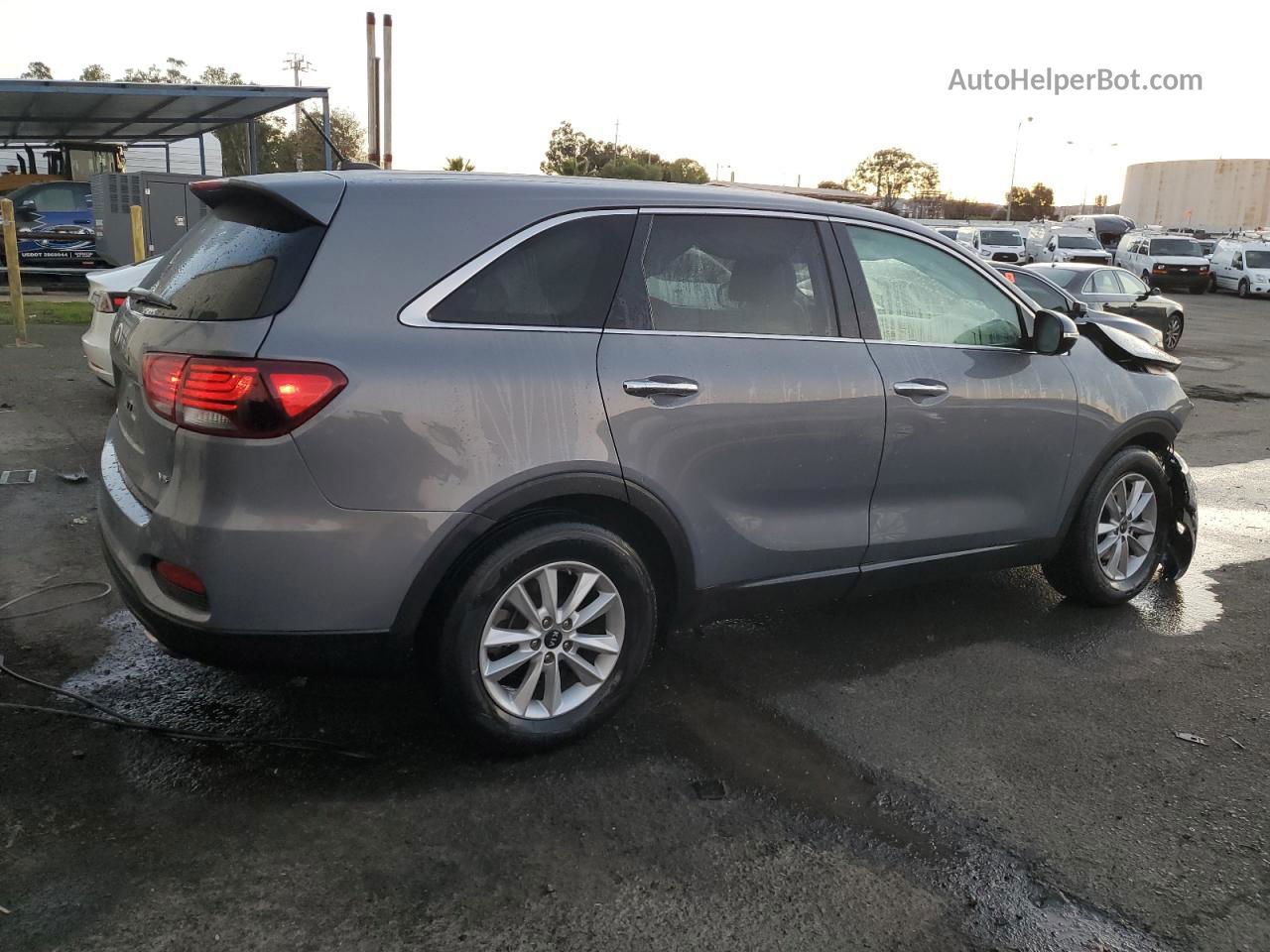 2020 Kia Sorento S Gray vin: 5XYPG4A51LG668433