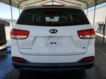 2017 Kia Sorento Lx White vin: 5XYPG4A52HG196038