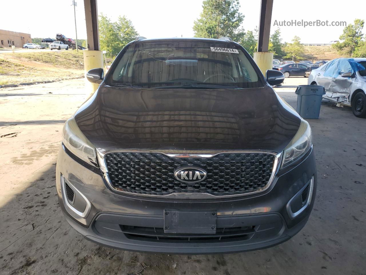 2017 Kia Sorento Lx Gray vin: 5XYPG4A52HG223125