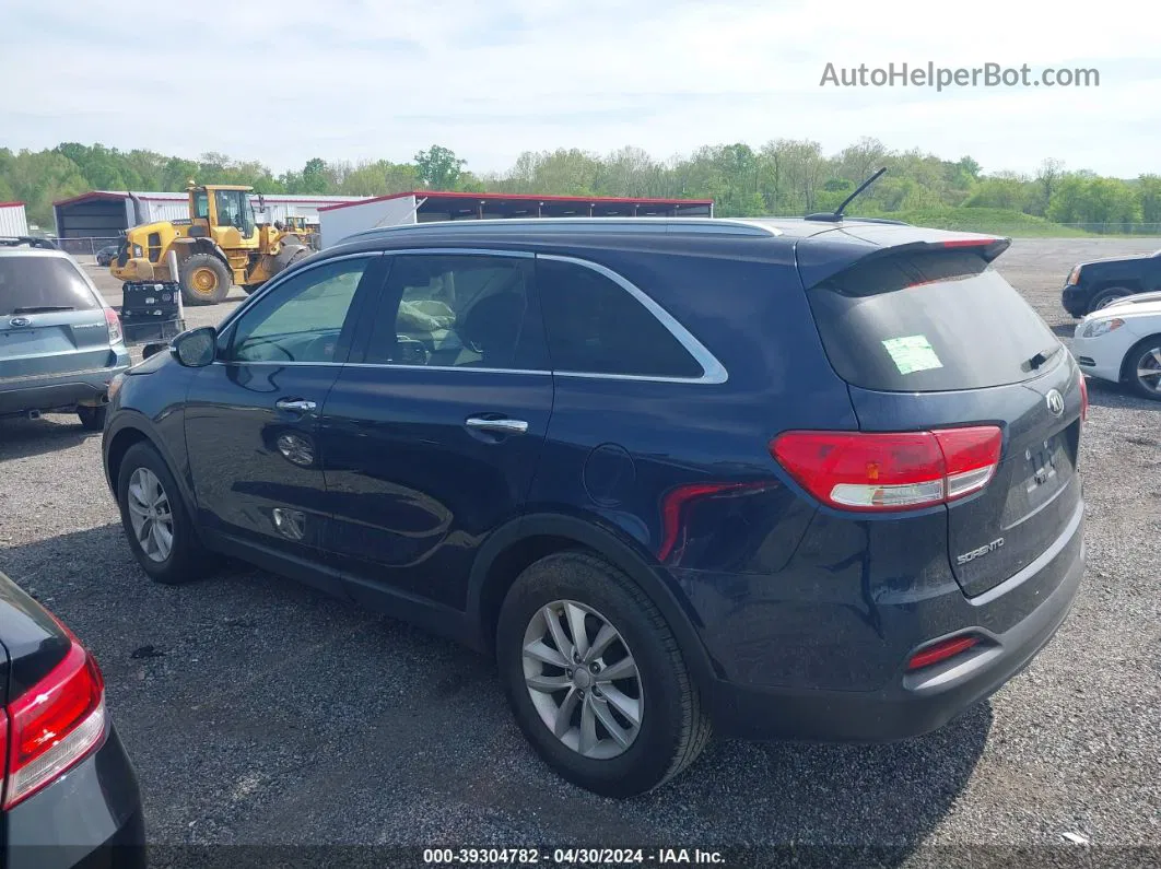 2018 Kia Sorento 3.3l Lx Синий vin: 5XYPG4A52JG360958