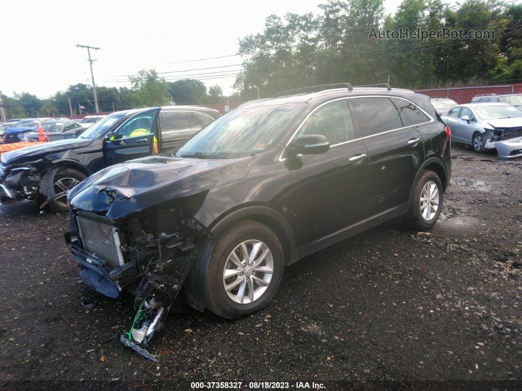 2018 Kia Sorento Lx V6 Black vin: 5XYPG4A52JG375959