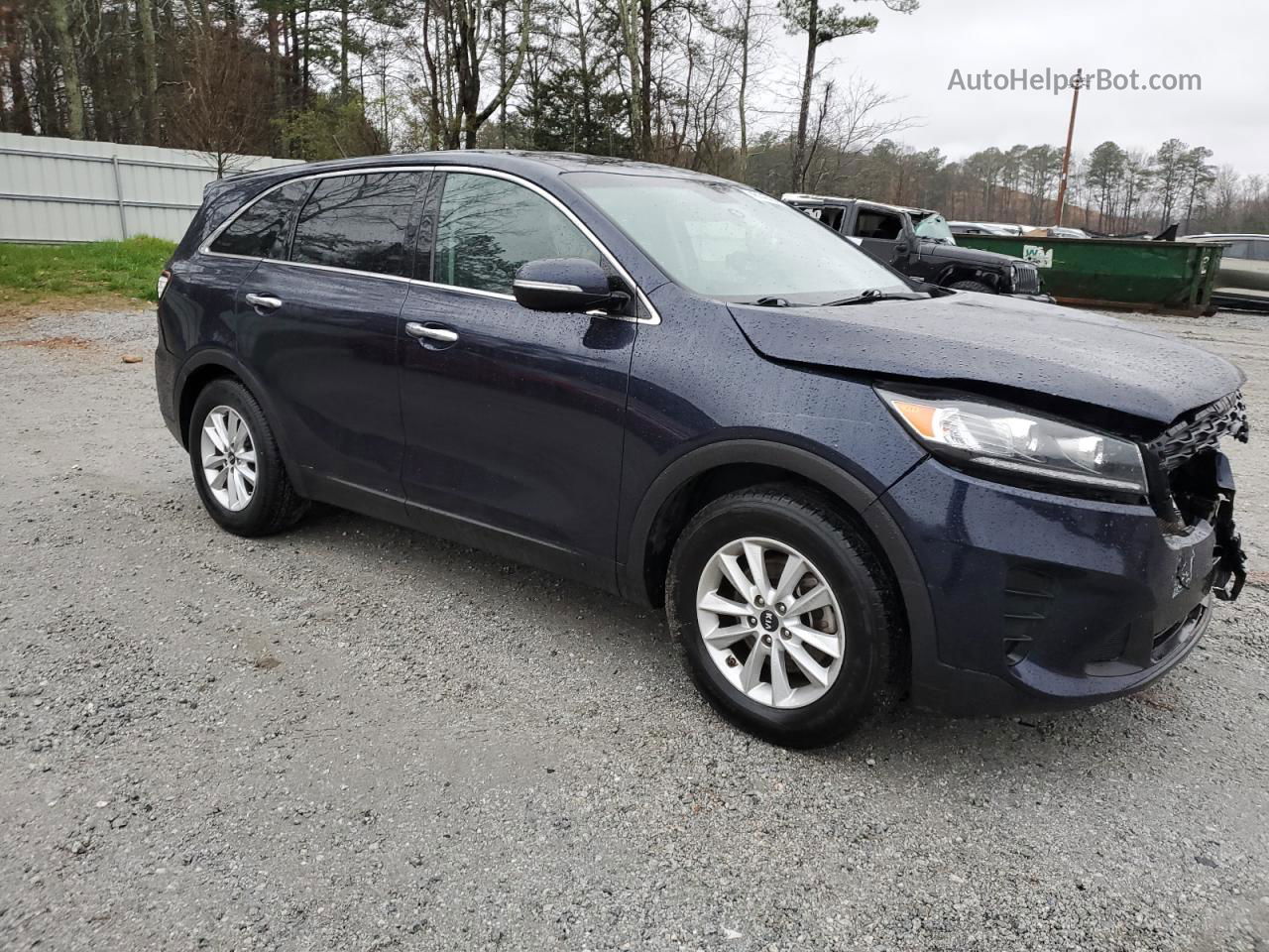 2020 Kia Sorento S Blue vin: 5XYPG4A52LG612646