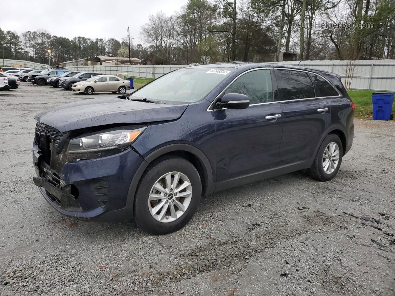 2020 Kia Sorento S Blue vin: 5XYPG4A52LG612646