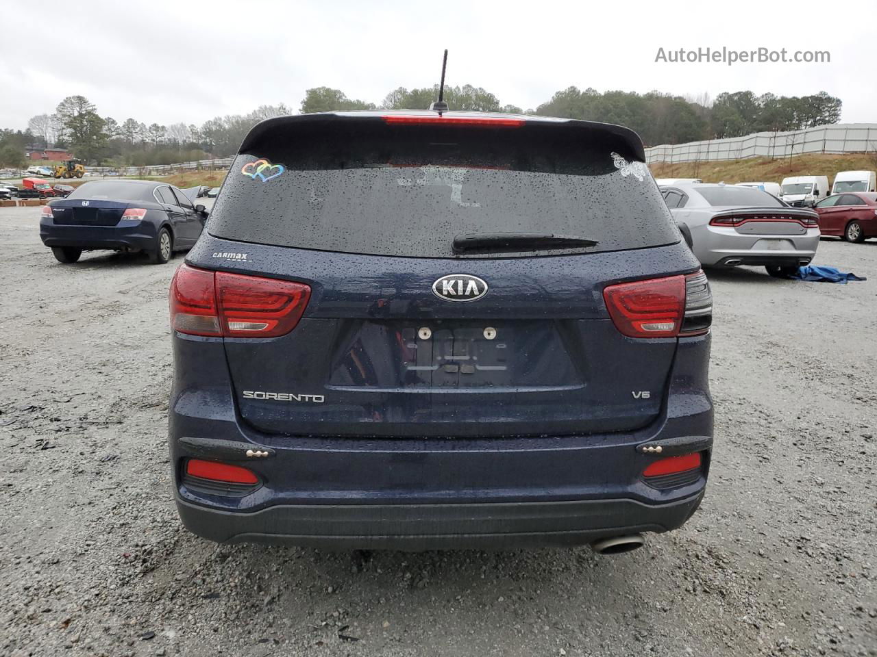 2020 Kia Sorento S Blue vin: 5XYPG4A52LG612646