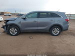 2020 Kia Sorento 3.3l Lx Gray vin: 5XYPG4A52LG623775