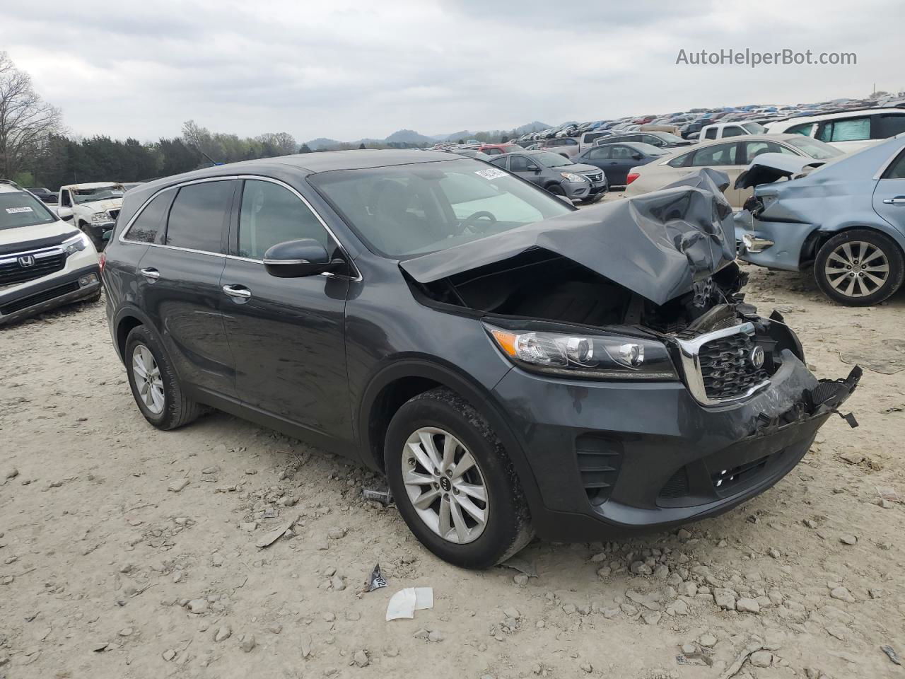 2020 Kia Sorento S Gray vin: 5XYPG4A52LG626921