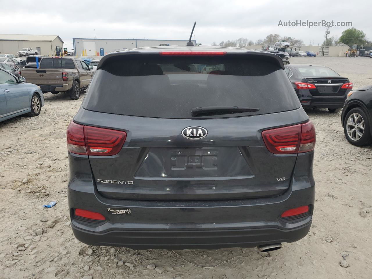 2020 Kia Sorento S Gray vin: 5XYPG4A52LG626921