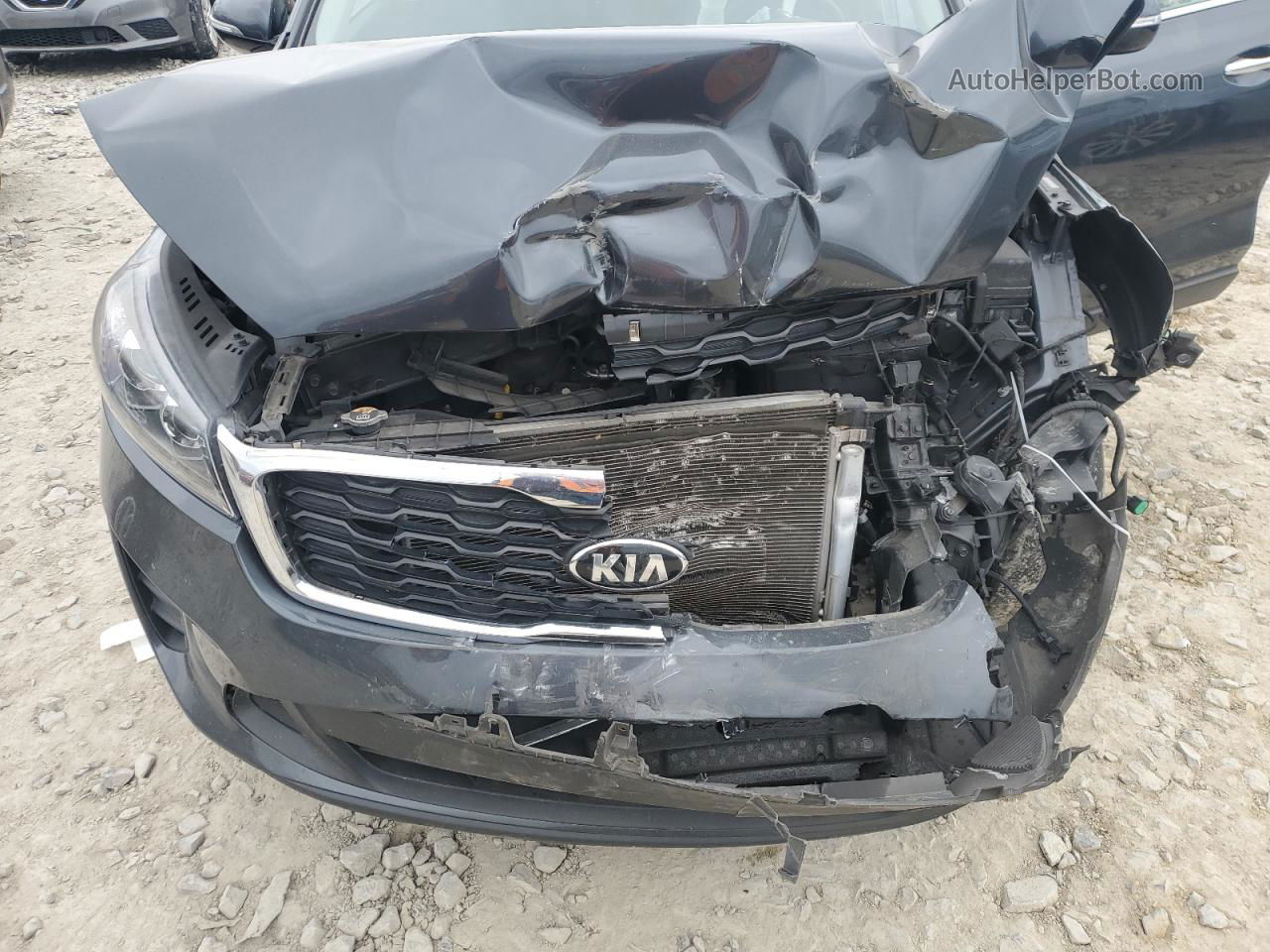 2020 Kia Sorento S Gray vin: 5XYPG4A52LG626921