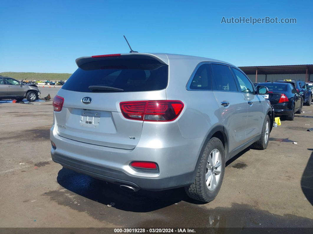 2020 Kia Sorento 3.3l Lx Silver vin: 5XYPG4A52LG630435