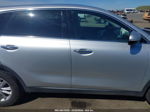 2020 Kia Sorento 3.3l Lx Silver vin: 5XYPG4A52LG630435