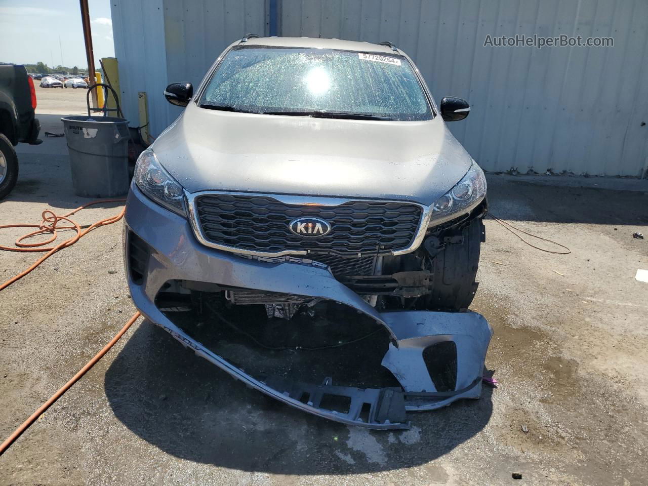 2020 Kia Sorento S Gray vin: 5XYPG4A52LG695401