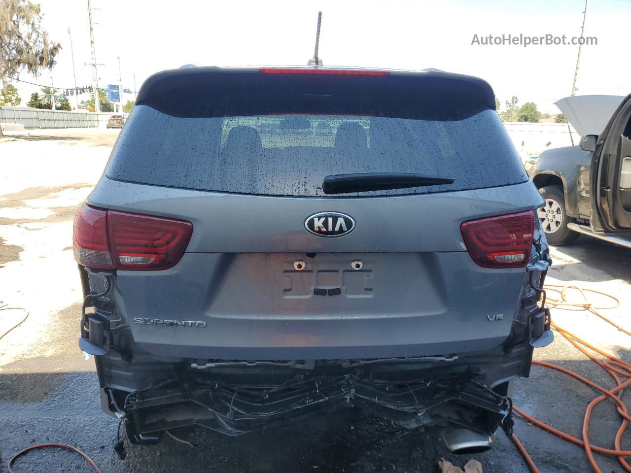 2020 Kia Sorento S Gray vin: 5XYPG4A52LG695401