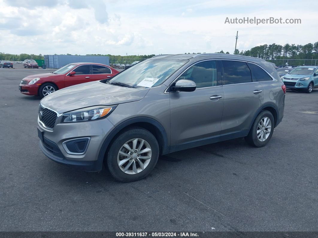 2017 Kia Sorento 3.3l Lx Серый vin: 5XYPG4A53HG189079