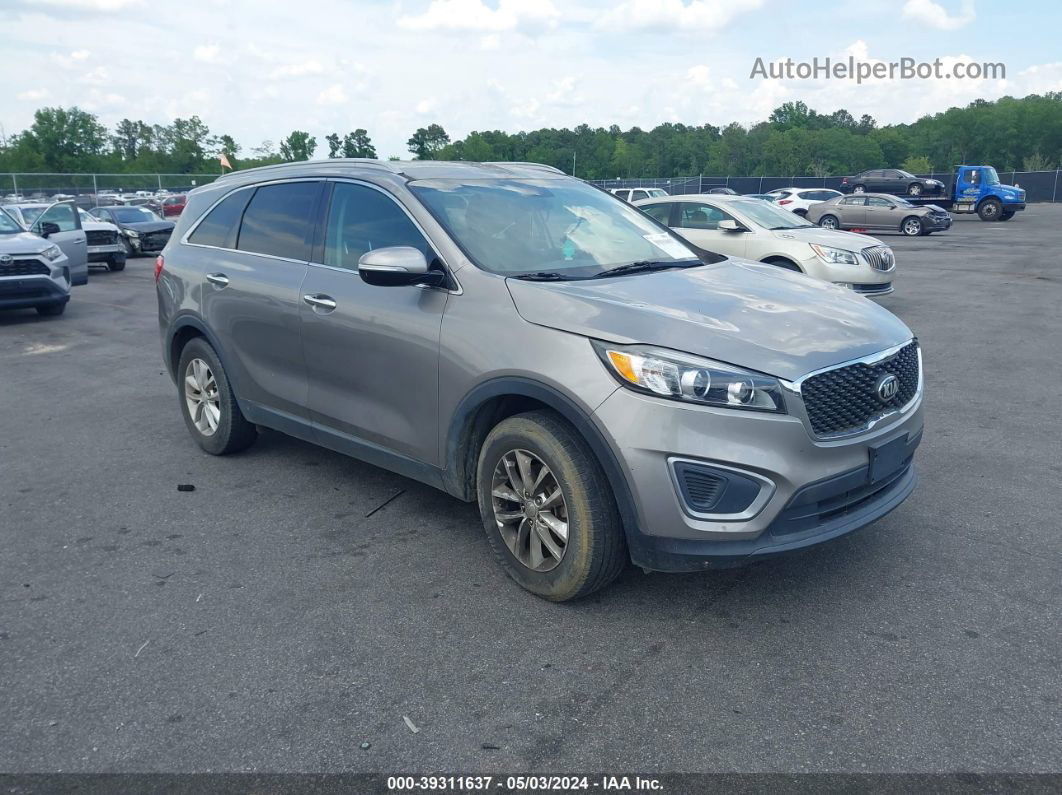 2017 Kia Sorento 3.3l Lx Серый vin: 5XYPG4A53HG189079